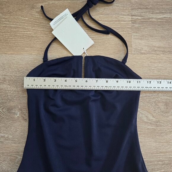 COS Halterneck Bandeau Swimsuit Size 4 + Removable Straps MSRP $79 New With Tags - Picture 5 of 15